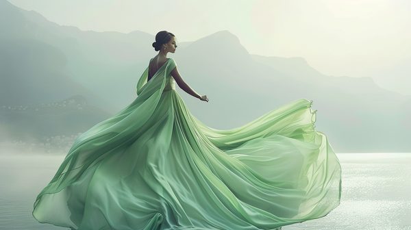 Découvrez la robe vert d'eau : élégance et fraîcheur