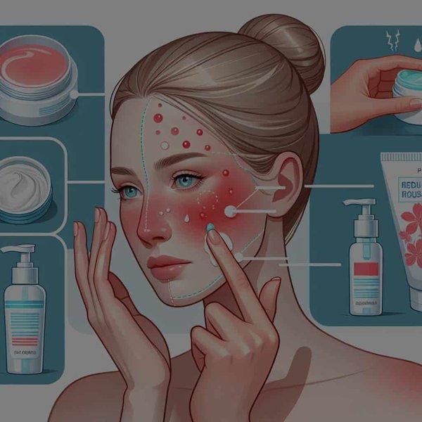 Quelles astuces pour réduire les rougeurs du visage causées par la rosacée?