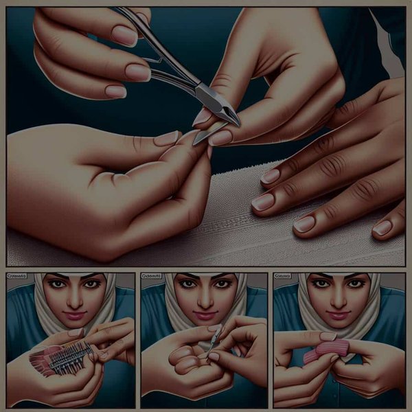 Quelle est la technique correcte pour enlever les cuticules sans les couper?